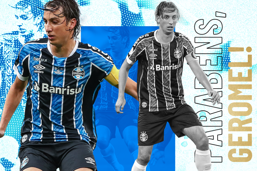 Gremio's tweet photo. Hoje, o zagueiro Pedro Geromel completa mais um ano de vida! Feliz aniversário, Geromito! 👏🏻🎂💪🏼🇪🇪 https://t.co/IrzvlNVb41