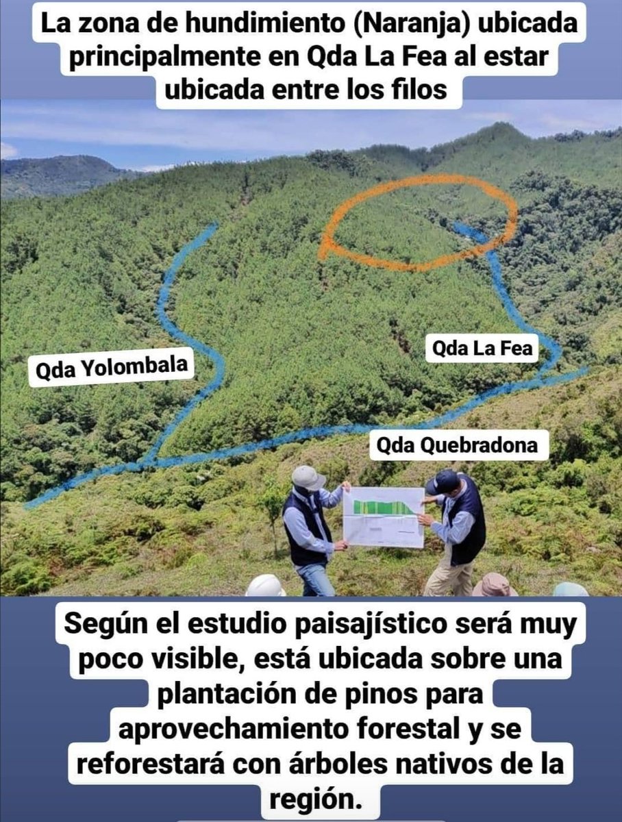 <a href="/JuanLuisCasCo/">Juan Luis Castro C.</a> <a href="/JuanitaGoe/">Juanita Goebertus</a> <a href="/JUANCAELBROKY/">Juan Camilo</a> <a href="/JorgeIvanOspina/">Jorge Ivan Ospina</a> <a href="/johnxrueda/">johnrueda</a> <a href="/JERobledo/">Jorge Enrique Robledo</a> <a href="/ivanmarulanda/">Iván Marulanda</a> <a href="/DanielSamperO/">Daniel Samper Ospina</a> <a href="/CathyJuvinao/">Cathy Juvinao #VERDE101 🌻💚 Cámara Bogotá</a> <a href="/CamiloCalleO/">Camilo Calle.</a> <a href="/BluRadioCo/">BluRadio Colombia</a> Visitar el proyecto y leer documentos oficiales, la recomendación. Le comparto una foto que tomé y esquema . Hacer afirmaciones sin sustento y de un tema que desconoce es irresponsable, viniendo de senador aún más <a href="/SenadoGovCo/">Senado de la República 🇨🇴</a> Con seguridad en <a href="/AGAColombia/">AngloGold Ashanti Colombia</a> lo informan y reciben.