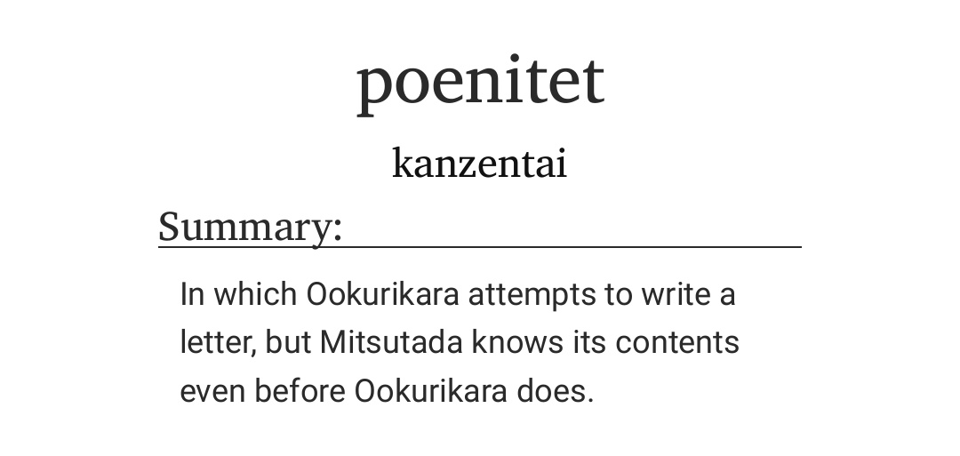 sharrkans's tweet photo. poenitet ･ #mtkrmonth day 13: regret ･ 1.4k words ･ https://t.co/jWlqtdfasJ https://t.co/L5U2f7wpPt