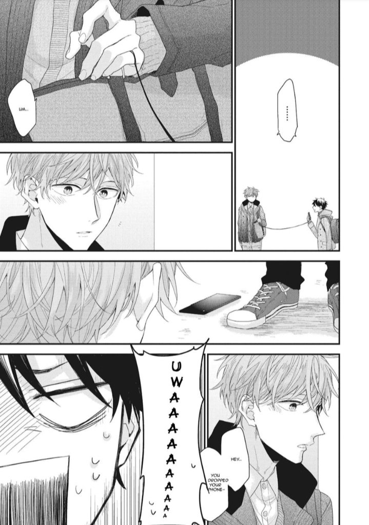MANGA: Akai Ito No Shikkou YuuyoStatus: COMPLETEDReview: I really find the concept of seeing the red string of fate in this story. And to top it off, he was connected to another guy.  It was cute and funny. I also love both chara's personalities. 