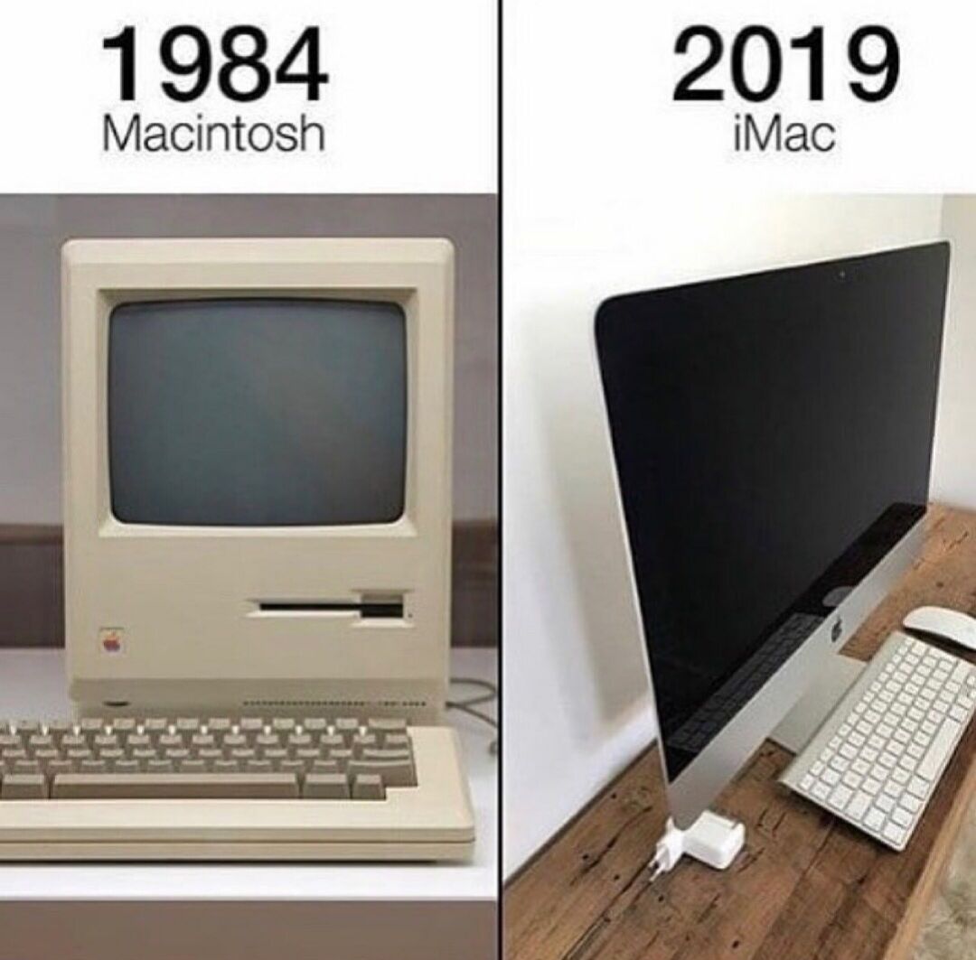 safehack_in's tweet image. Macintosh in 1984
and iMac in 2019.

The only way to get ahead in life is 
to keep learning and keep improving.

#motivation #learning