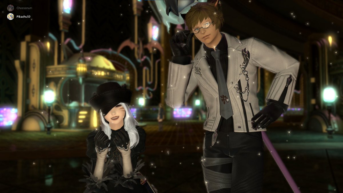 I enjoy Final Fanstay XIV online way to much XD. My character is on the left side