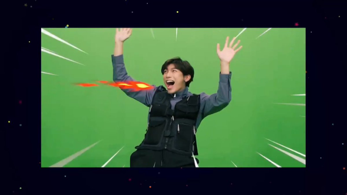 The 2nd VCR  This part, the BTS part of safety video is super funny. I laugh so hard here, Phi Mew being so extra, & when "cut" he would laugh shyly or awkwardly  He is such a cutie, isn't he?!  #MSS1stShowCase  #MSSAcrossTheUniverseByNISSIN  #MewSuppasit
