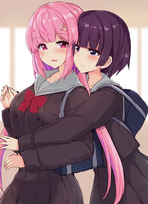 イマジナリー百合 #もももちあーと 