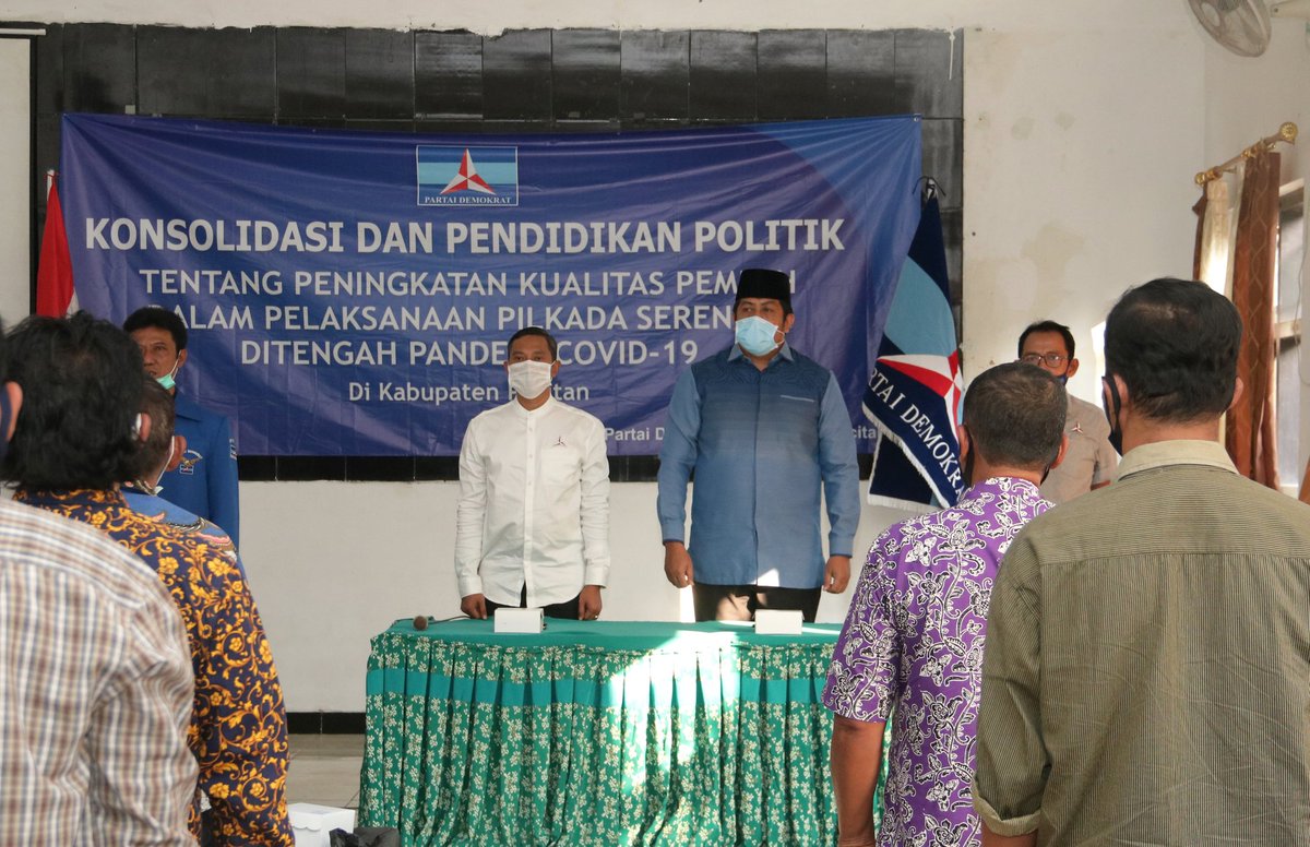 Tetap semangat
Pagi memberi energi, berdoa dengan hikmat dan mari langkah-langkah kita usahakan 🙏

" INDRATA GAGARIN COBLOS "
"  NYAWIJI SUMRAMBAH MENANG "

<a href="/Gagarin_2020/">Gagarin Sumrambah Pacitan</a>
@pdemokrat
@agusyudhoyono <a href="/Edhie_Baskoro/">| iBas Yudhoyono |</a>
#IndrataGagarinCoblos
#NyawijiSumrambahMenang
#Indratanurbayuaji