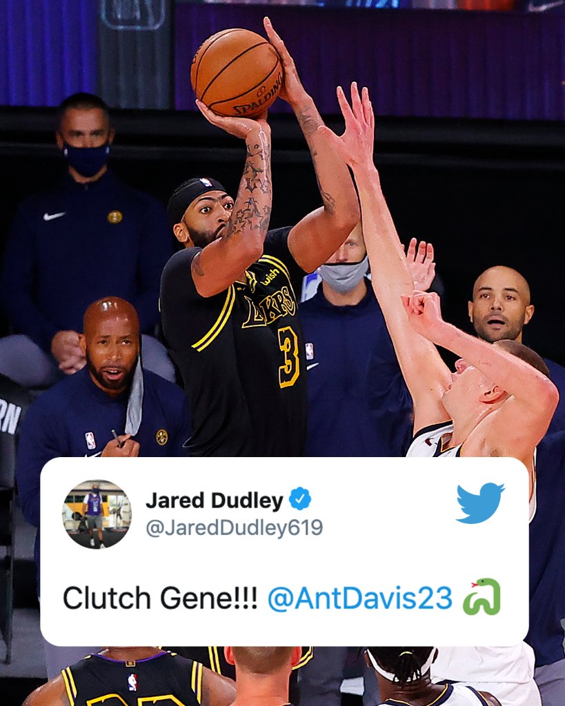 AD's shot had everyone talking 🗣️