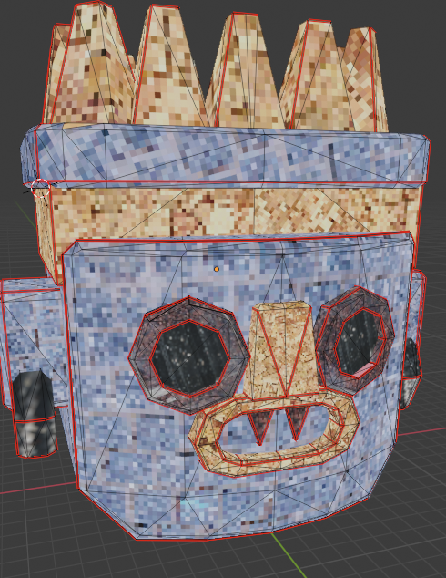 YojimaAsador's tweet photo. @LatinosinGaming Here goes! Me and my friends @AsadorEnt are working on an adventrue game and we going retro PS1 style! Here's some models (retextured Tlaloc model, original by Hector Mora at Sketchfab)  I've been working on and concept art by my friend Jesús Roberto Fonseca #UnidosJam2020 https://t.co/F9Xzm0Laml