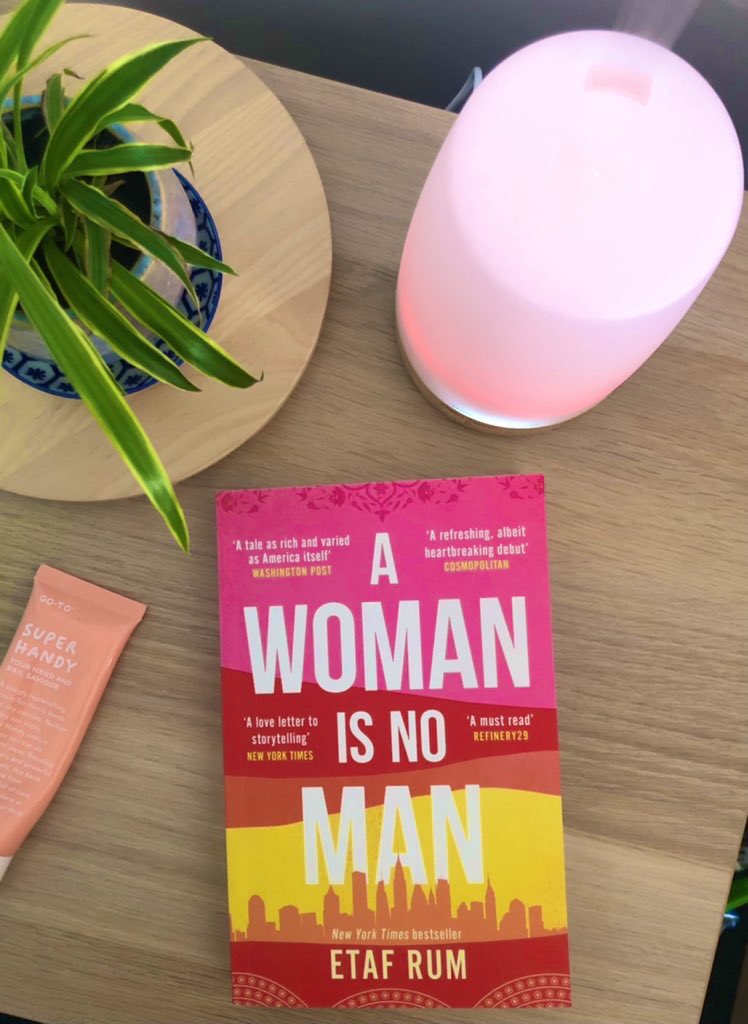 📖 Currently reading #AWomanIsNoMan by <a href="/EtafRum/">Etaf Rum</a> for the <a href="/thereadingwomen/">Reading Women</a> #readingwomenchallenge
#13 - By an Arab woman😍

I’ve saved this one to kick off my #schoolholidays 🤩 Looking forward to diving deep into my #tbr pile! ☕️🥰

📚 86/120 of my #readingchallenge for #Goodreads