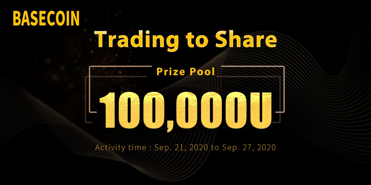 #Trading to share 100,000U 
Activity time:Sep.21.2020 to Sep.27.2020
link.medium.com/ny9iy0p5W9