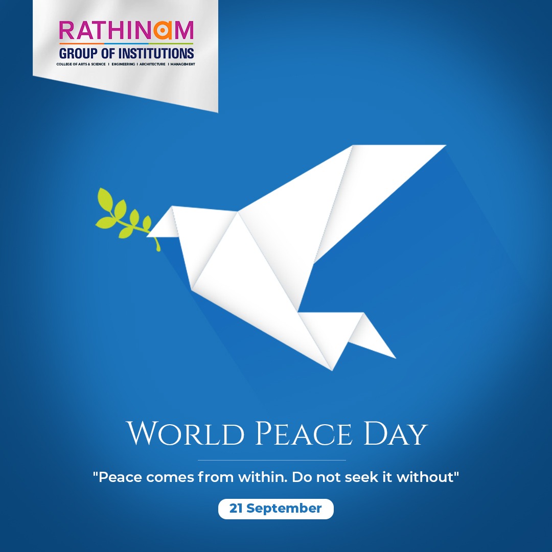  #DaySpecial  #WorldPeaceDay2020 As said by  @UN_Valovaya“Peace is more than the absence of war, it is living together with our differences" @PeaceDay @GlobPeaceIndex @UNPeacekeeping  @UNPeacebuilding  #PeaceDay  #Rathinam