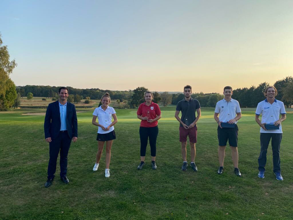 ASTGC60's tweet photo. https://t.co/4r68YUt98S
Victoire chez les hommes de Jules Brenet de Bethemont -3 total et chez les dames d’Alice Buton @golftempliers en playoffs 
Bravo Alice💪⛳️👍 https://t.co/OG0be9ipH2