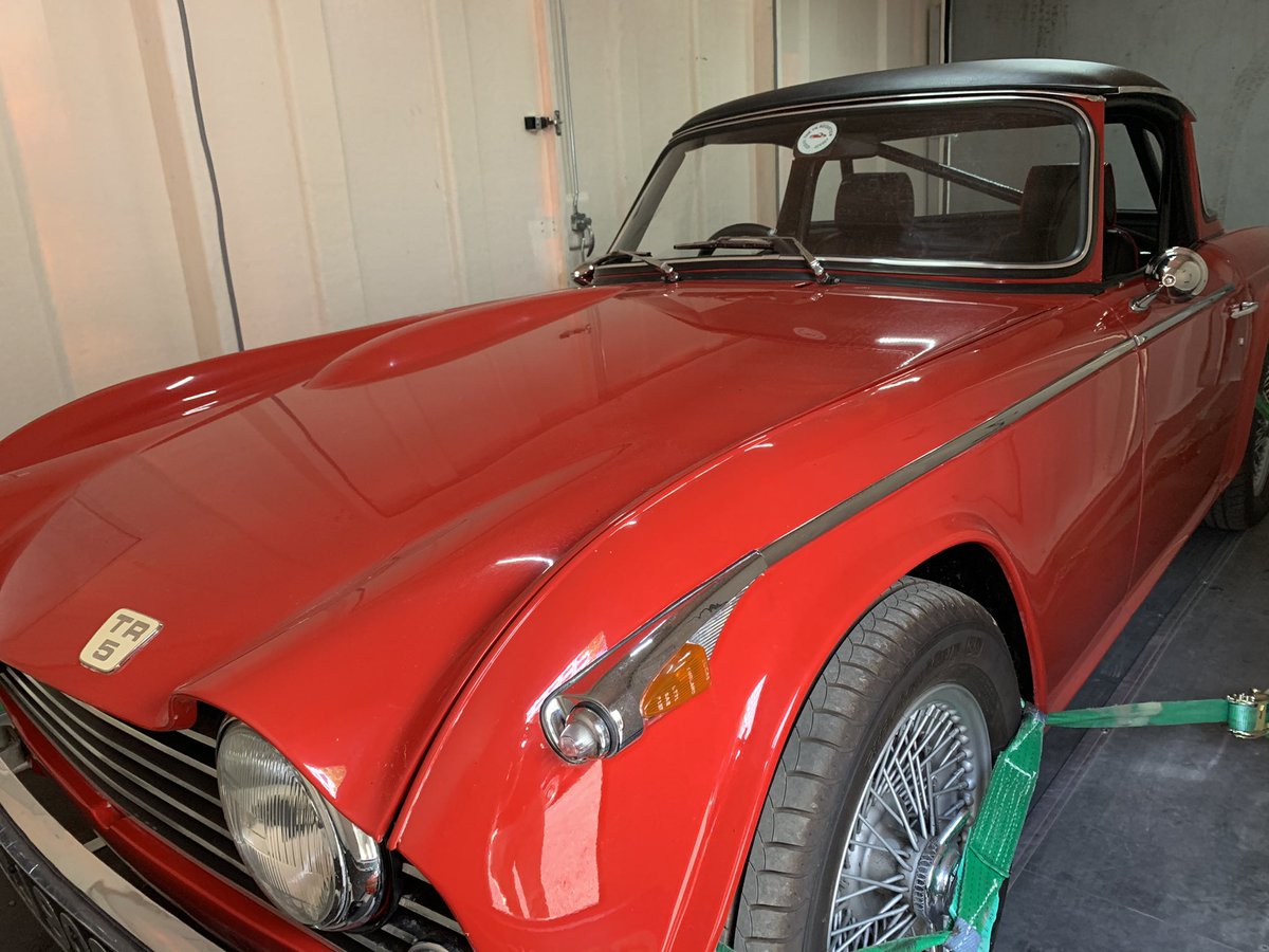 A real treat to be asked by <a href="/Historics/">Historics Auctions</a> to deliver this gorgeous Triumph TR5 from North Yorkshire to <a href="/Ascot/">Ascot Racecourse</a> ahead of their auction on Saturday #classiccar #triumph #cartransport