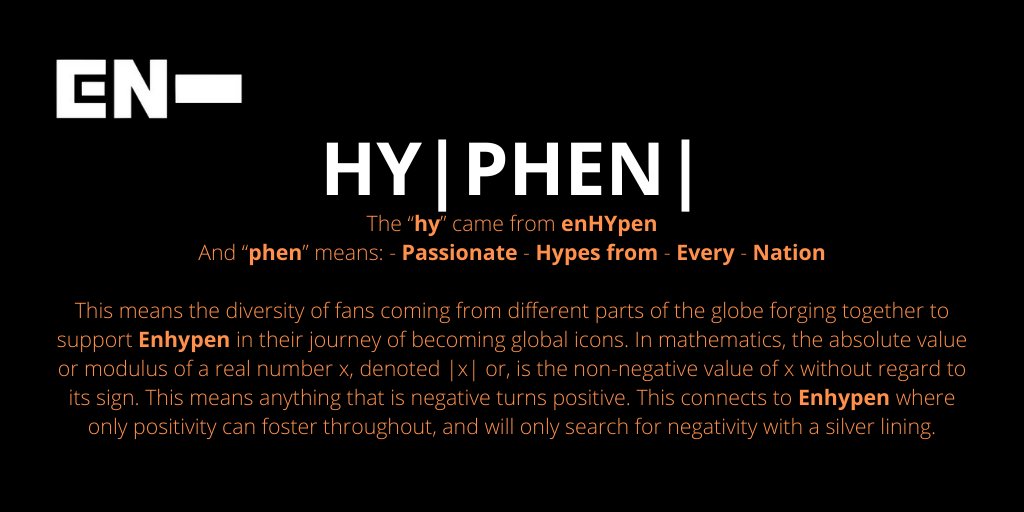 [ #ENHYPEN FAN CLUB NAME SUBMISSIONS THREAD]Here are 4 of the names you guys submitted to our tracker!GriphenHARMONY/HARMONIESHY|PHEN|HYGGE @ENHYPEN @ENHYPEN_members #엔하이픈 #ENHYPEN_FandomName