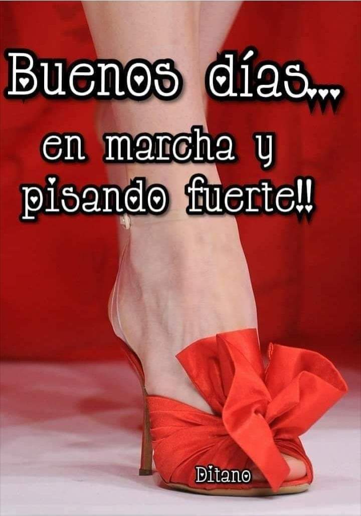 Feliz lunes para tod@s. A por la, semana con muchas ganas.  Besucos