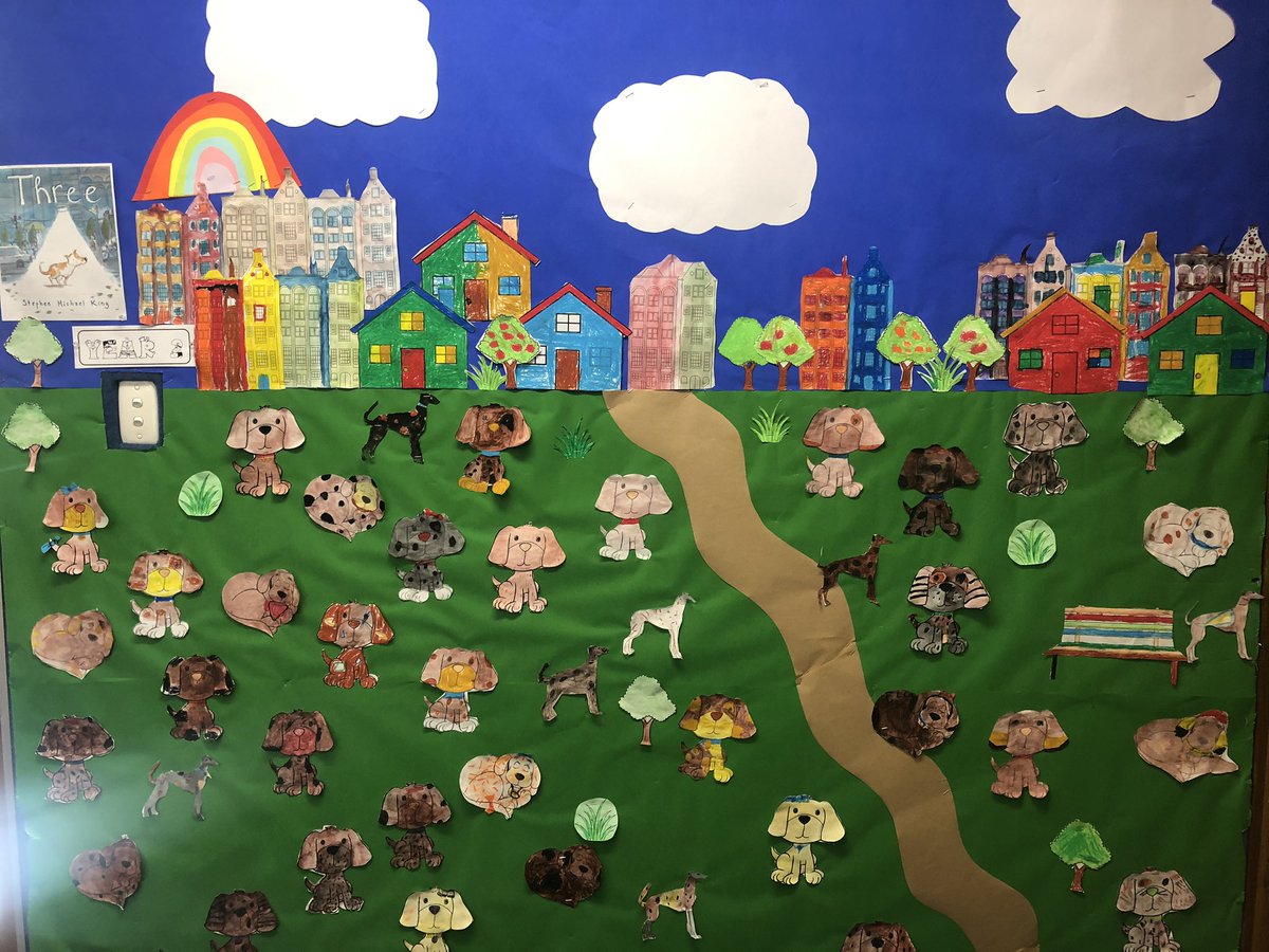 Year 2 combined two dog stories to create their dog park. They read ‘Three’ and ‘When Billy Was a Dog’ for #BookWeek2020