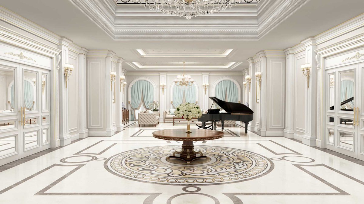 Interior Design Projects: Neoclassical Palace By Comelite Architecture | colegioclubuniversitario.edu.ar