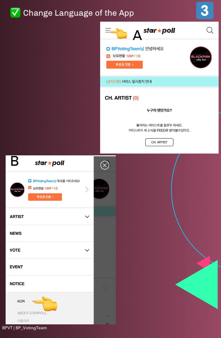1. Installation: Login/Signup2. Setting profile and Idol3. Change Language of the App