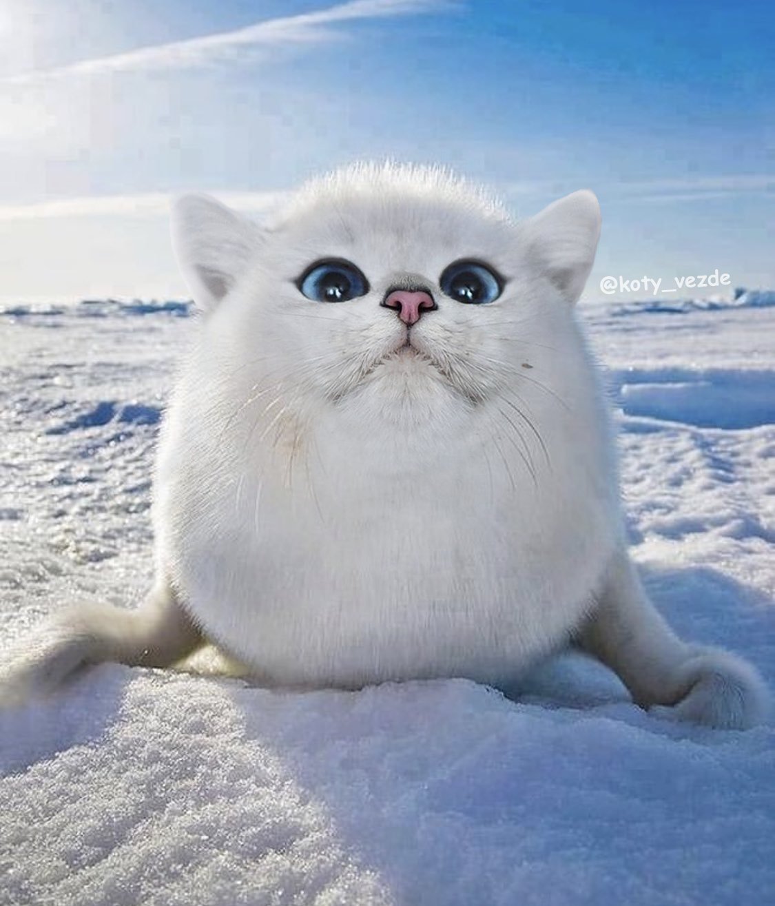 koty_vezde on Twitter "Who doesn't love seals? Show him these sea cats