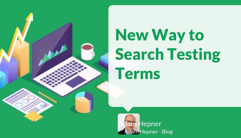 AdamHepner's tweet photo. I’d like you to see if there are any valuable community links, videos, maybe even in-depth courses that should be linked from specific terms’ pages?

Read the full article: New Way to Search Testing Terms
▸ https://t.co/xnFjzjuO44

#glossary #launch #ISTQB https://t.co/ghB4a20z6t