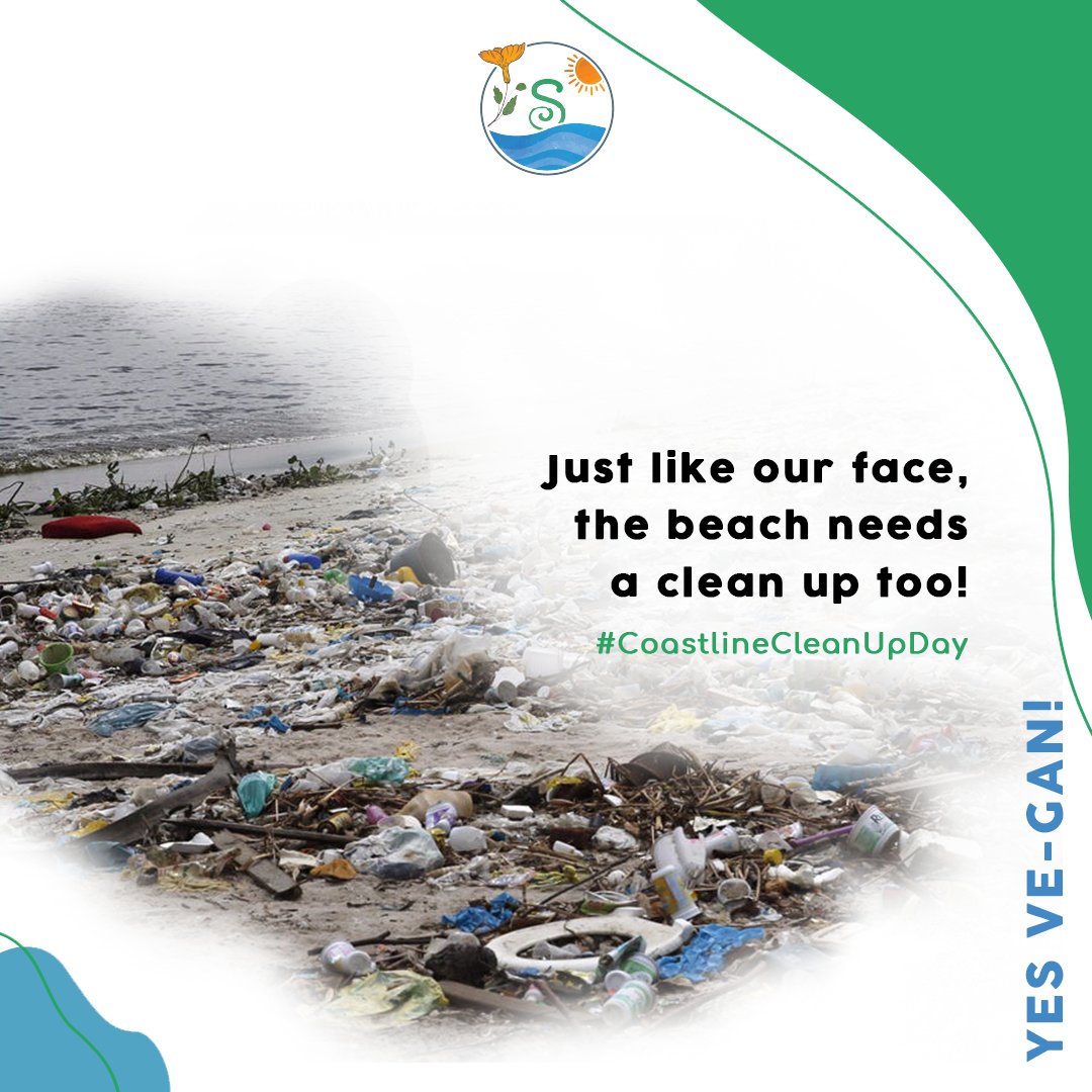 SustainifyLife's tweet photo. This Coastal Clean-Up Day let's join hands in cleaning up the ocean together. You have the power of breaking the spell of plastic holding the waves. So, grab your magic broom & sweep away!
#Sustainify #coastalcleanupday #DaysOfHappiness #HumansOfCOVID #oceans https://t.co/gMmWl0bUMq