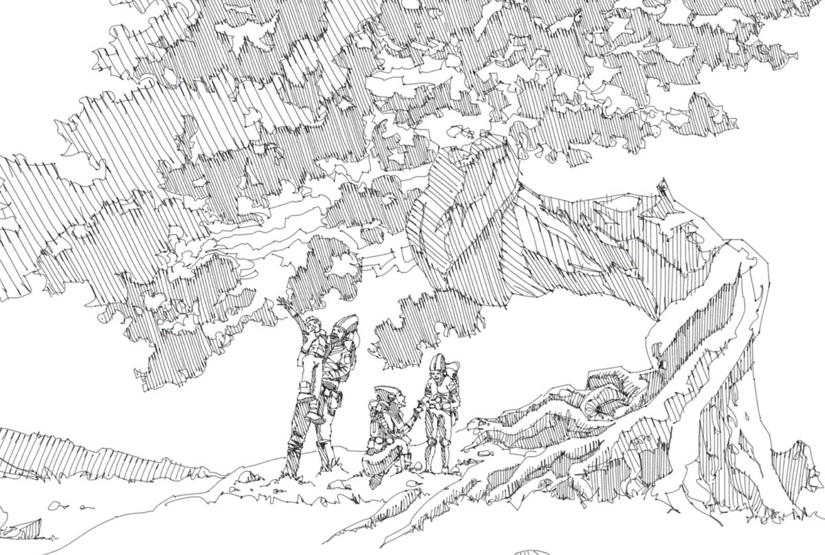 mpommella's tweet image. Work in progress...
.
#BinaryNoise #Comics #MakeComics #SCIFI #Space #Indy #FineArt #Illustration #Robots #AI #SpaceMining #OffWorld #Colonies