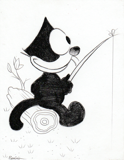 felix_comix's tweet photo. Latest fishing trip in the works #Felix #FelixTheCat #FelixComix #fishin #camping #dinnertime https://t.co/zV9p8n9V3B