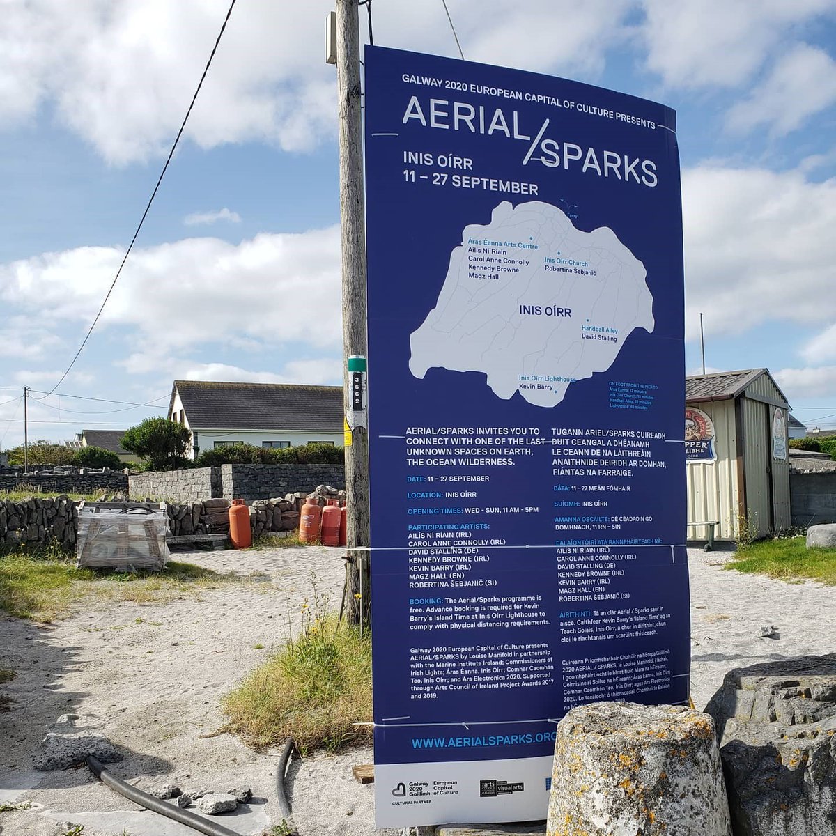 Radio_Mind's tweet photo. Final week to experience my radio installation Waves of Resistance #radioart part of the #aerialsparks trail on the stunning island of Inis Orr for @galway2020 more info https://t.co/sPsviLpqpu #soundart https://t.co/yknOdu20Bi