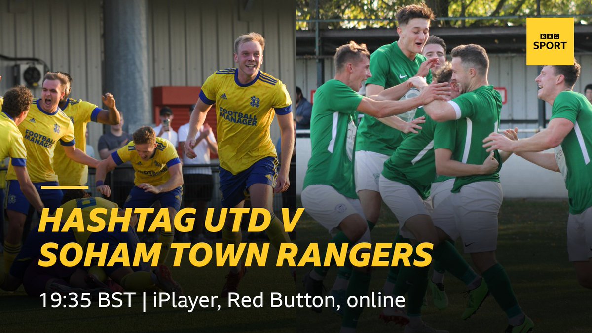 🚨 We're live! 🚨 Watch @hashtagutd 🆚 @SohamTownRanger in FA Cup first round qualifying. 📺📱 BBC iPlayer, Red Button and online 👉 bbc.in/3ca2WVi #bbcfacup