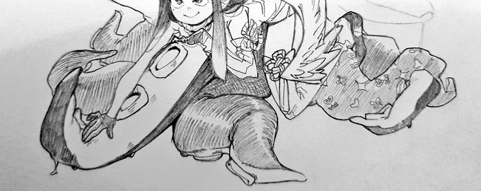 i have been drawing tentacles for hours it hurts 
