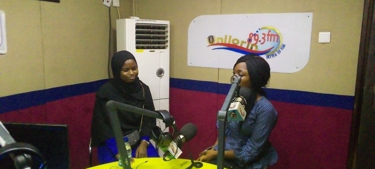 Victoria_Dako's tweet photo. Many still believe that #climatechange is an abstract concept while some other people are yet to know what #ClimateAction is all about. My GGI team and I was on #unilorinfm over the weekend to reach the grass root on  why we need to pay more attention to #SDG13. https://t.co/Y4JhgWLN4G