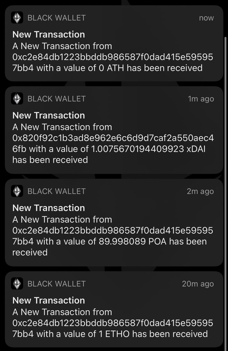 Here’s a Sneak Peak of the notifications in action! V2.2.0 has been shipped to the AppStore 🙌