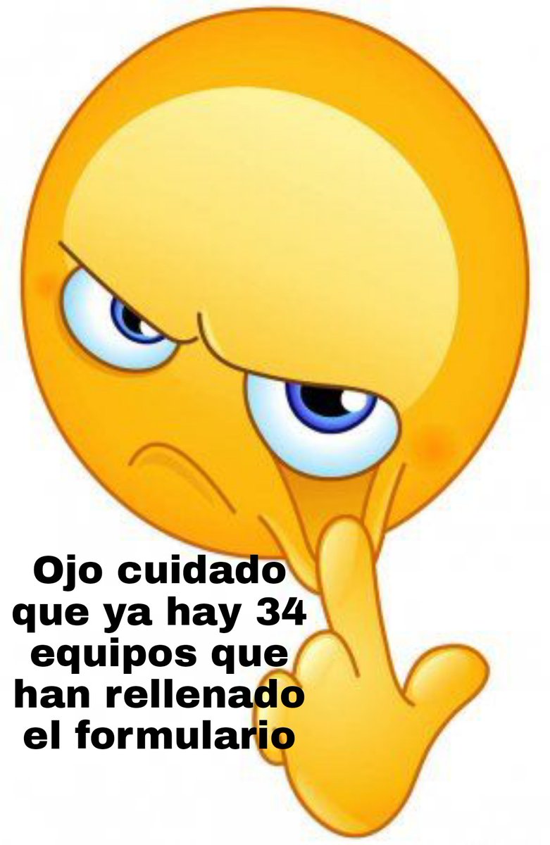 ⚠️ 𝗔𝗧𝗘𝗡𝗖𝗜𝗢𝗡 ⚠️

Ya hemos recibido 𝟯𝟰 formularios por parte de los clubes que quieren participar en está nueva edición de #IberianLeague by <a href="/gamersfy/">Gamersfy</a>,  ¿os imagináis que cerráramos los formularios y aún no los habéis enviado? 🙄

🔗 forms.gle/SJHbrH64U99jRs…