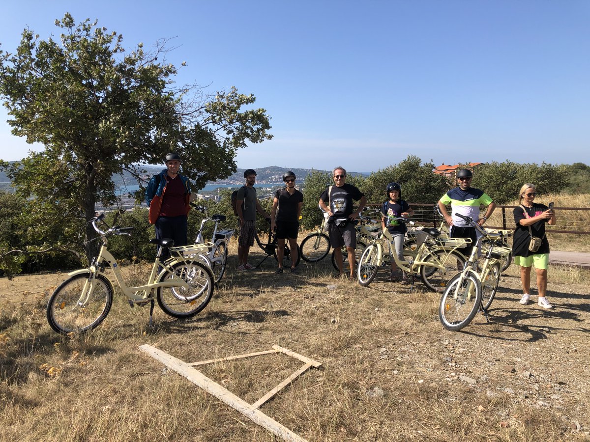 ENERGYweCARE's tweet photo. ☀️ How was your weekend?

⚡️ Our was great: on Saturday morning, we went biking with the project's e-bikes on the Cottur cycling path in Trieste, for a tour organized in collaboration with @TsAltruista for the #SettimanaEuropeaDellaMobilità.

🏆 Thanks to all the participants! https://t.co/f7tKf6NeLR