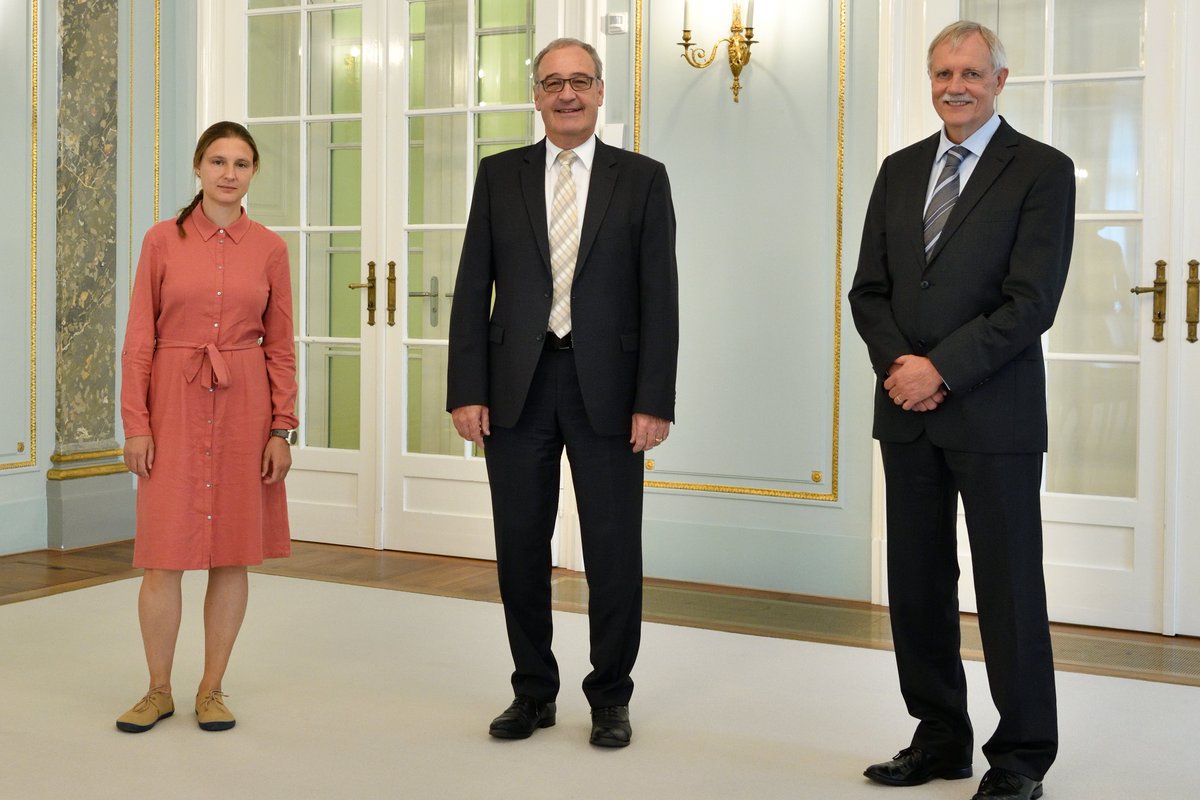 ParmelinG's tweet image. Je félicite chaleureusement Rudolf Aebersold @ETH @UZH_ch, lauréat du Prix scientifique suisse Marcel Benoist 2020, et Maryna Viazovska @EPFL, lauréate du Prix Latsis national 2020. Vous représentez l’excellence de la recherche suisse ! #prixbenoist #PrixLatsis @fns_ch