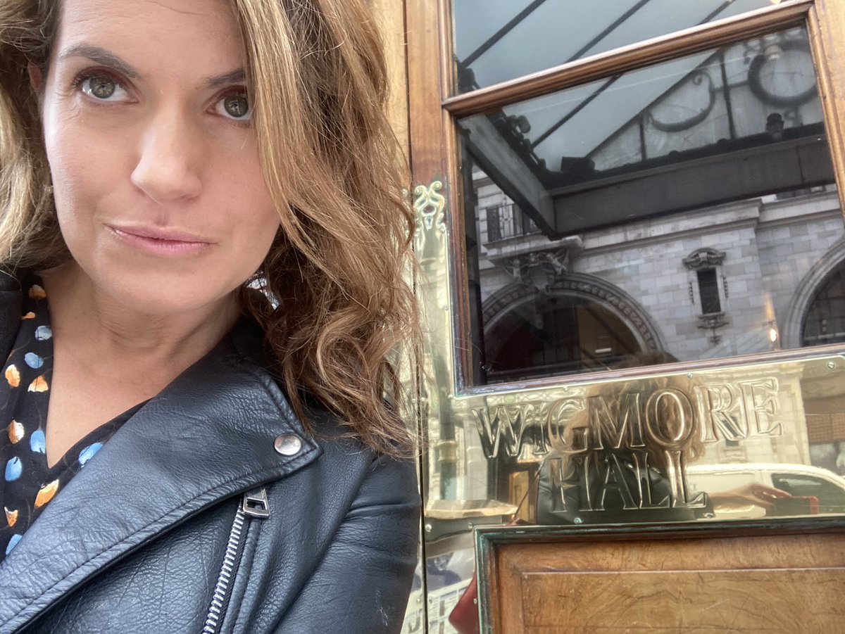 Great to be back <a href="/wigmore_hall/">Wigmore Hall</a> for today’s <a href="/BBCRadio3/">BBC Radio 3</a> Lunchtime Concert, the fab Leonore Piano Trio play Beethoven’s first and Brahms’ last Piano Trios. Hope you can join us live from 1.00