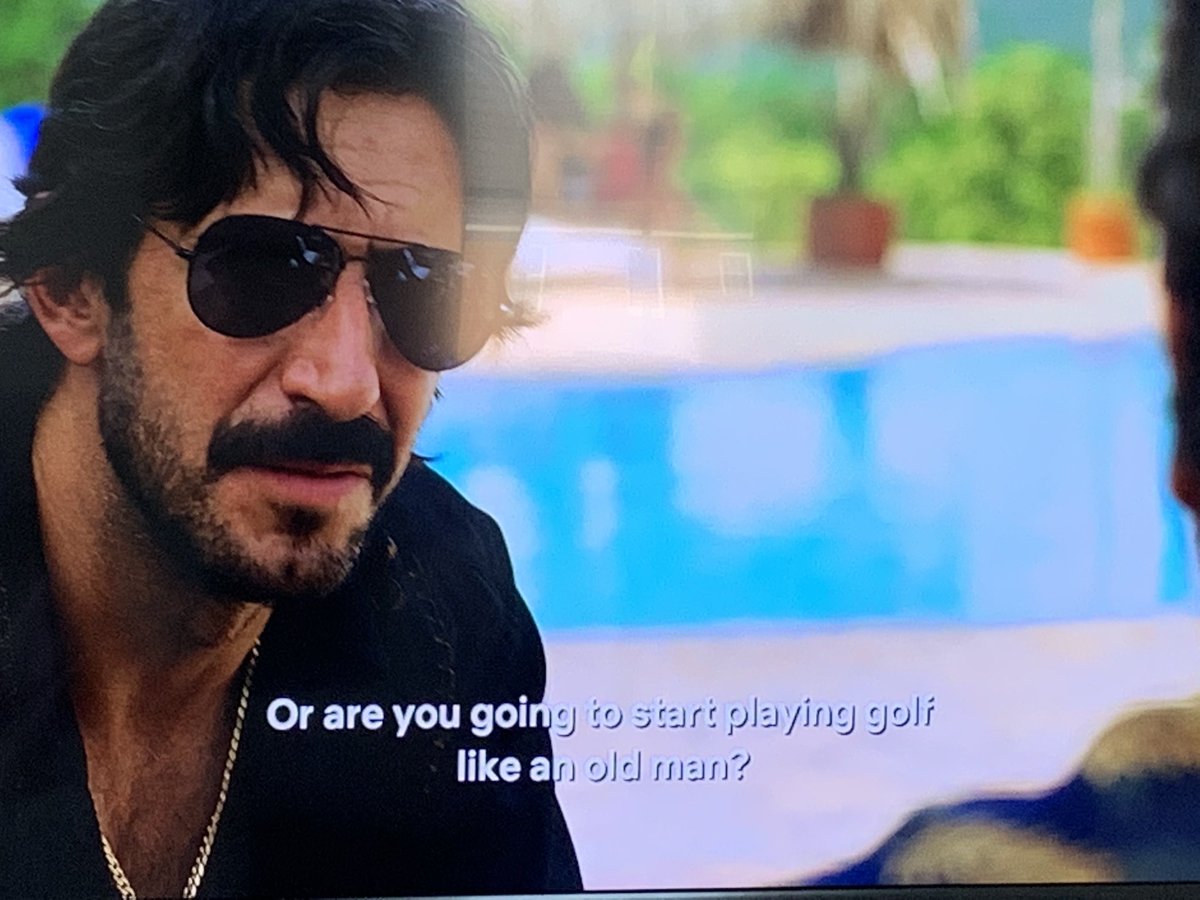 ChrisJStratford's tweet image. Retiree, sat here watching a bit of @NarcosNetflix before ... well, heading off to play golf. Am I insulted? Well, I might be if it wasn’t the most wonderful sport known to mankind #NotUpForDebate #Addicted