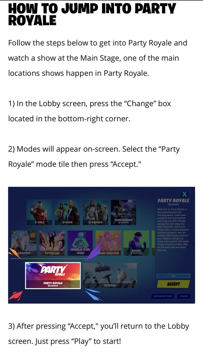 mysprings13's tweet image. ** 📎 epicgames.com/fortnite/en-US…

Ini bagaimana cara kalian bisa ikutan party nya versi game

 #PremiosMTVMiaw   #MTVFANDOMBTSARMY @BTS_twt