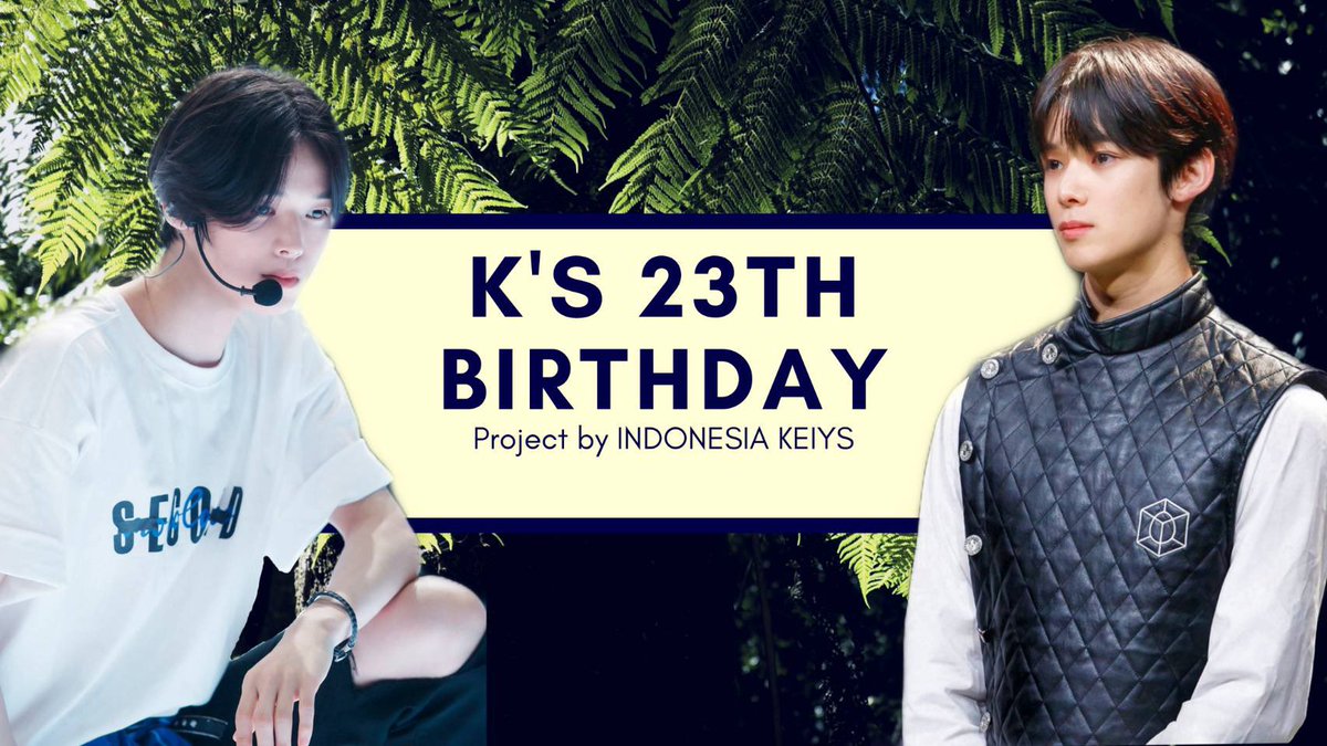 KTEAM_INDONESIA's tweet photo. K's 23 Birthday Project by INDONESIA KEIYS

Hello, Indonesia Keiys!
Let's plant trees to celebrate our K's birthday! 💚

You can donate trees from this link > https://t.co/CxEK4ozK1y

Please contact @kvotingteamid or @keiluvsbot if you have any questions

#K_RUN_FOR_DREAM https://t.co/173KthmHhs