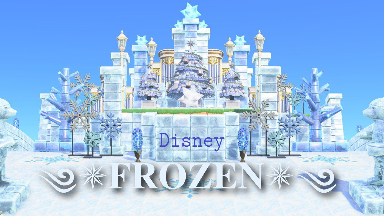 Ma あつ森でディズニーアナと雪の女王に出て来た氷のお城を作成中です 作り方動画もかんたくさんが作ってくれました 中々楽しく仕上がっておりますのでご覧ください 少しでも良いとお感じ頂けたらいいね よろしくお願いします T Co