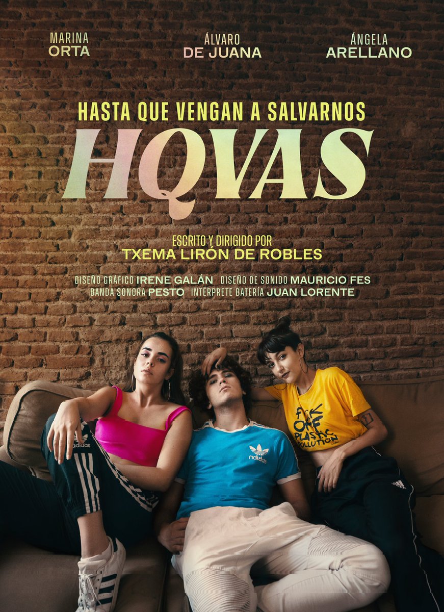 TxemaLdR's tweet photo. #HQVAS Hasta que vengan a salvarnos. Muy pronto mi último cortometraje con @MarinitaOrta @alvarodejuana__ y @angelaarellanof https://t.co/B4BAFjGRiB