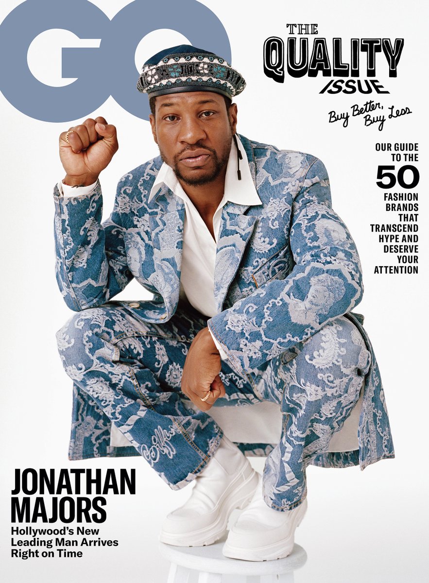 Presenting GQ’s October cover star: Jonathan Majors, Hollywood’s new leading man.  http://gq.mn/DloNzIO 