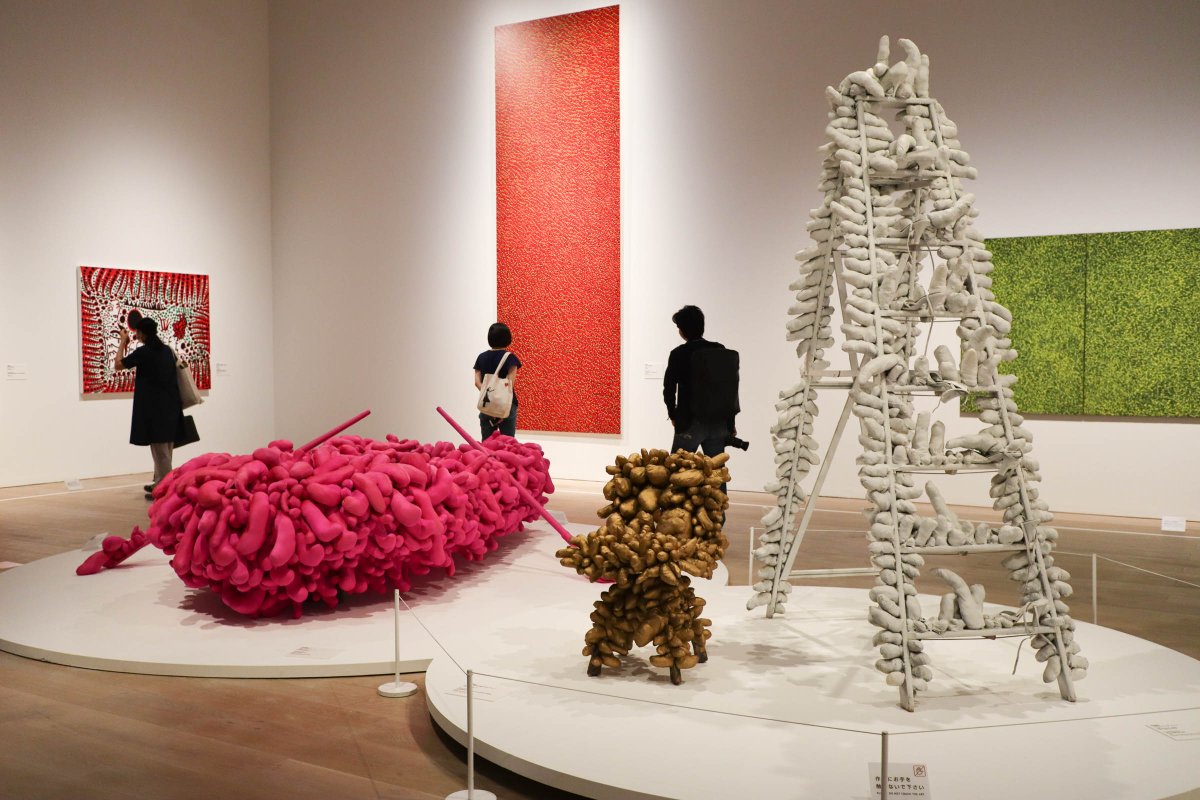 62年作 菅井汲「偶然（ALEA）4」村上隆 草間彌生 奈良美智 kyne 開催中】草間彌生、村上隆、奈良美智