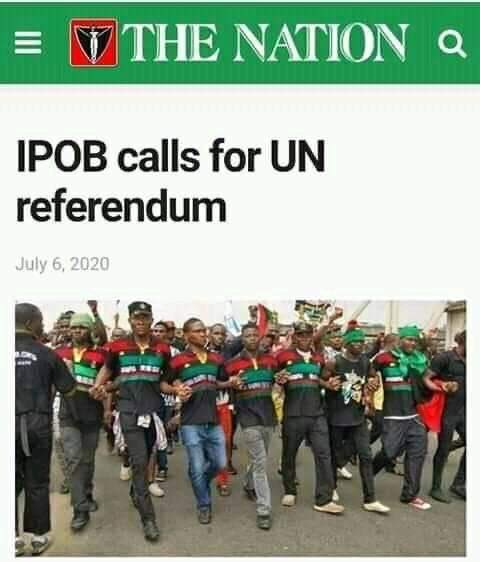 We're Indigenous People Of Biafra seeking self determination. We draw your attention to defend Biafra people against
Nigeria fulani controlled structures that supports/finances terrorism. Support #BiafraFreedom #BiafraReferendum #BiafraSelfdetermination #BiafraForTrump2020