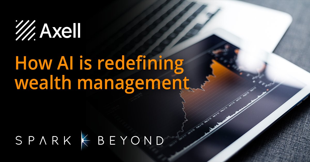 Powerful insights by Axell on the future of risk prediction in asset &amp; wealth management with @SparkBeyond’s unique data augmentation &amp; insight discovery engines. Yet another example of emerging technology redefining a sector.
bit.ly/3hPNhfhTW