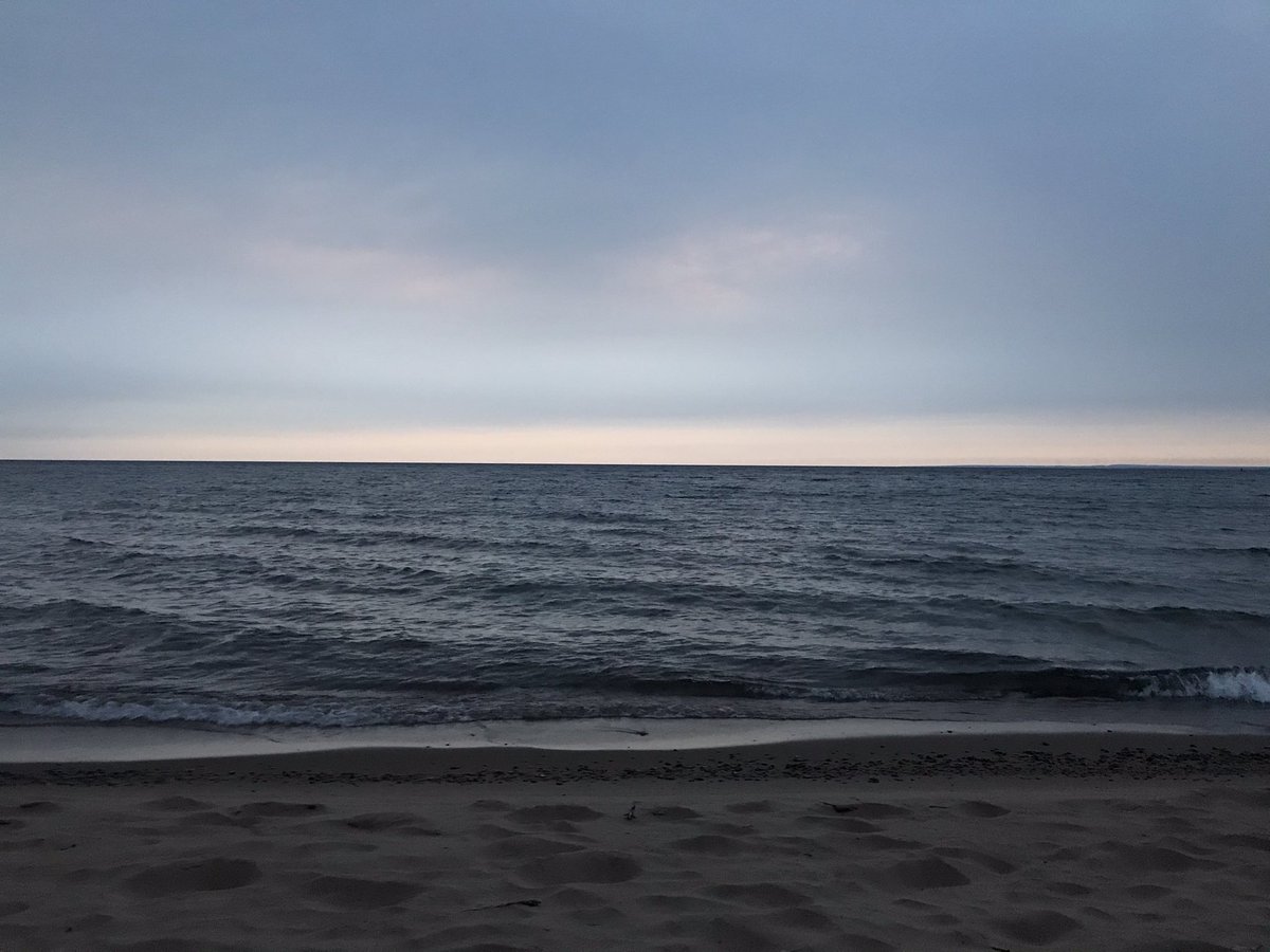 Sunrise 630. This is the only photo from this morning as I focused on feeling the breeze on my face. Wish I could feel it on my heart, but that’s what ice cream is for. – bei  McCarty's Cove