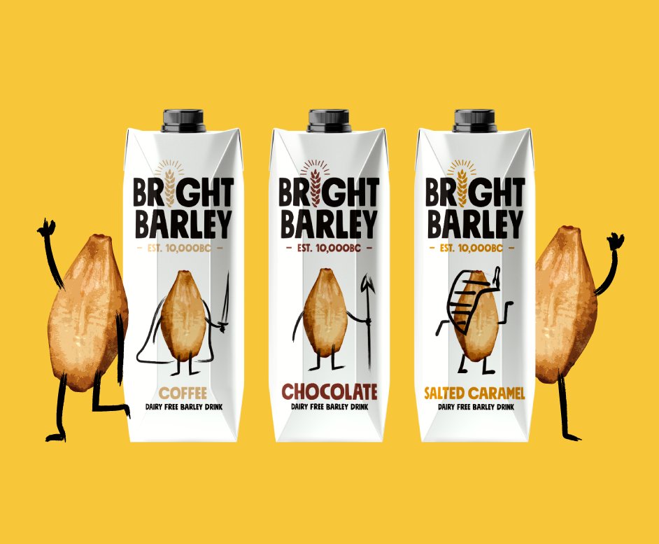 Great to see Bright Barley's new range of vegan shakes, in choc, salted caramel and coffee included in Veggie Vision's 'Super Vegan Must Haves' shortlist today. "buff.ly/32OOPSD

@BrightBarley <a href="/VeggievisionTV/">VeggieVisionTV</a> 

#vegan #VeggieVision #barley #fibre #altmilk #dairyfree