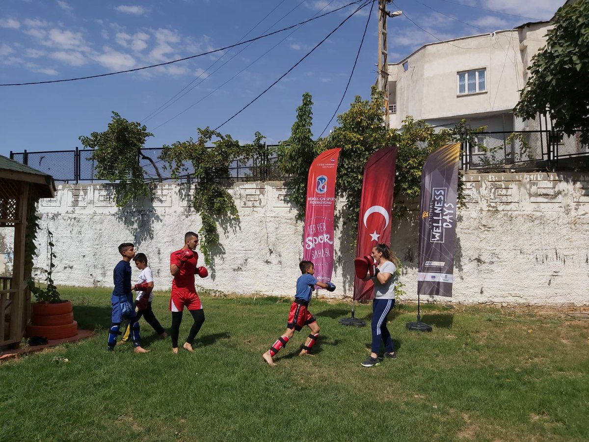 NHATAVCI's tweet photo. Sağlıklı yarınlar için Sporla yaşamaya devam edelim. Şırnak Avrupa Spor Haftası @GSB_Sirnak @hisfed  @yasinbolukbasi  #BeActive https://t.co/CKbMuQnPeO