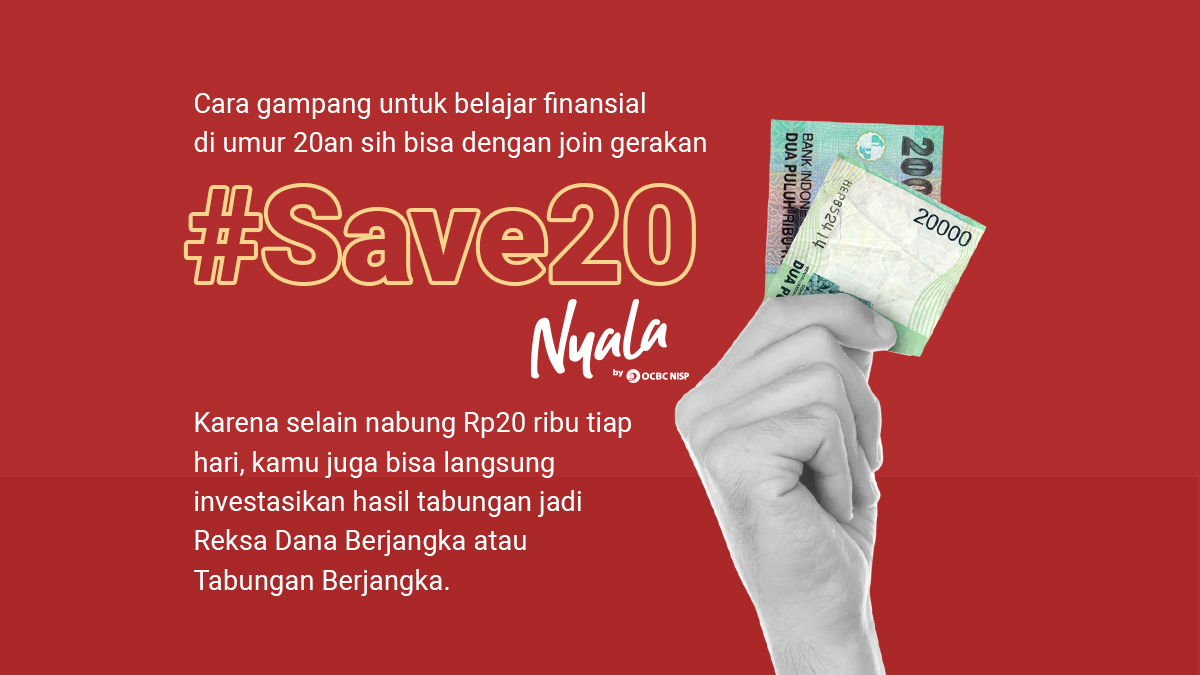 Bank Ocbc Nisp On Twitter Cara Gampangnya Sih Kamu Bisa Join Gerakan Save20 Karena Selain Nabung Rp20 Ribu Tiap Hari Kamu Juga Bisa Berinvestasi Hasil Tabungan Jadi Reksa Dana Berjangka Atau Tabungan