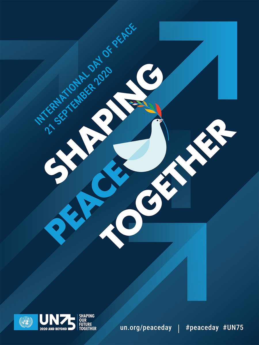 earthcharter's tweet image. The @UN invites all nations and people to honour a cessation of hostilities during the Day, and to otherwise commemorate the Day through education and public awareness on issues related to peace. EC pillar IV Democracy, Nonviolence and Peace
#peaceday #turningconscienceintoaction