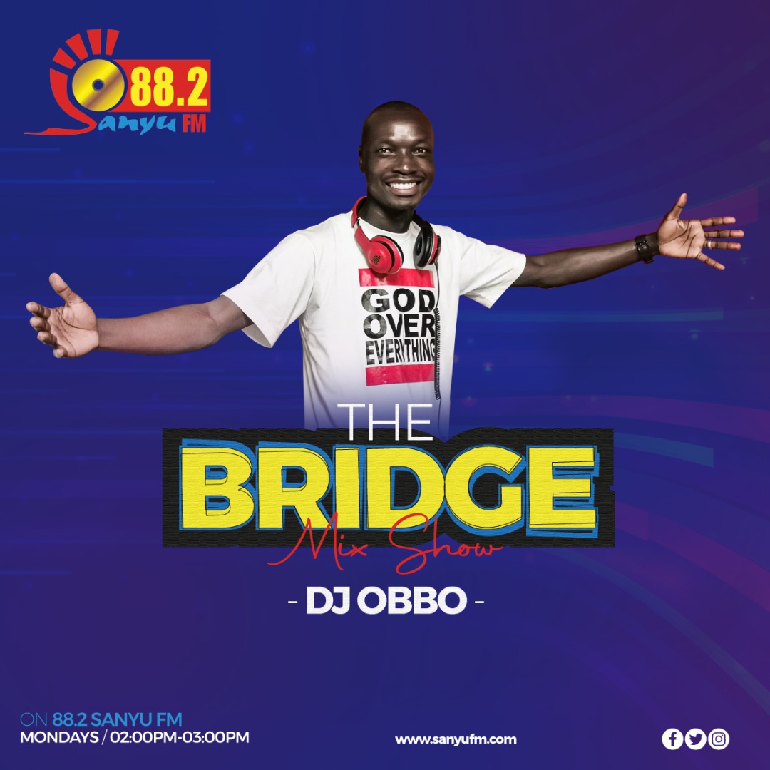 STAY tuned during your lunch break &amp; catch the awesome DJ OBBO on the #SanyuFMBridge show, taking you up to 3:00 pm
